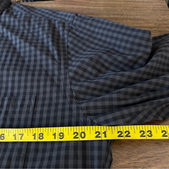 ❤️ J.CREW Men's Blue Checkered Shirt M - Picture 8 of 10